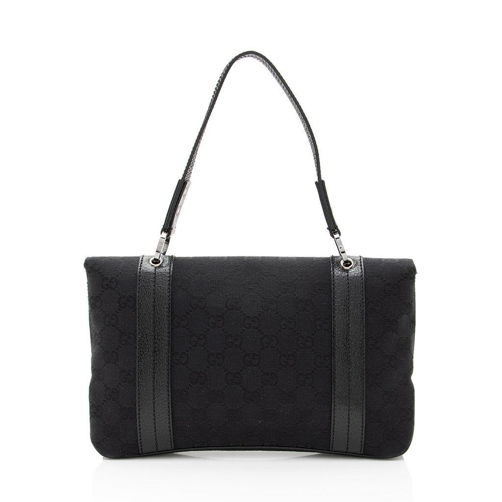 Gucci GG Canvas Flap Top Handle