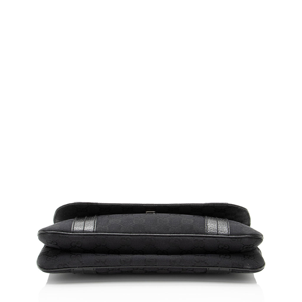 Gucci GG Canvas Flap Top Handle