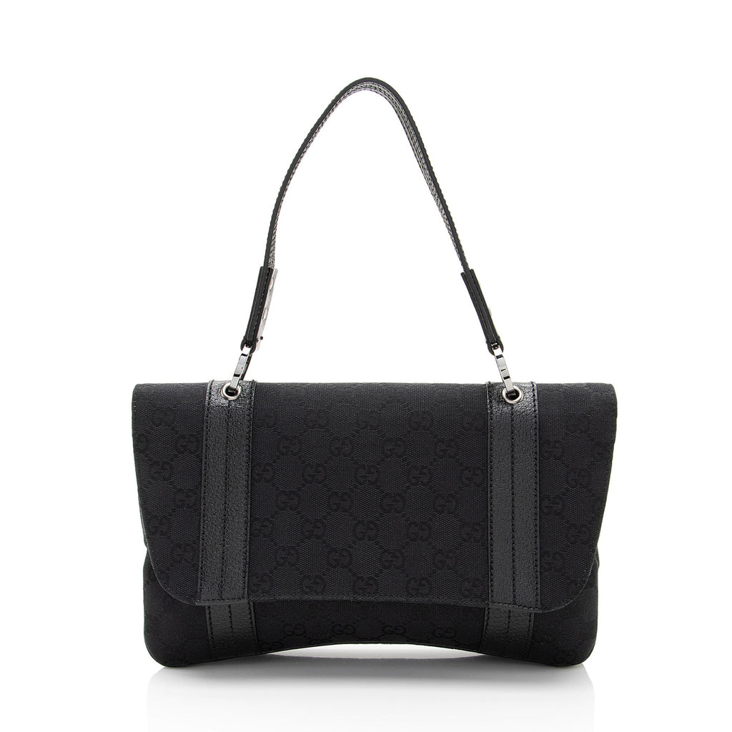 Gucci GG Canvas Flap Top Handle
