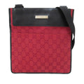 Gucci GG Canvas Flat Messenger Bag (SHG-wErO8J)