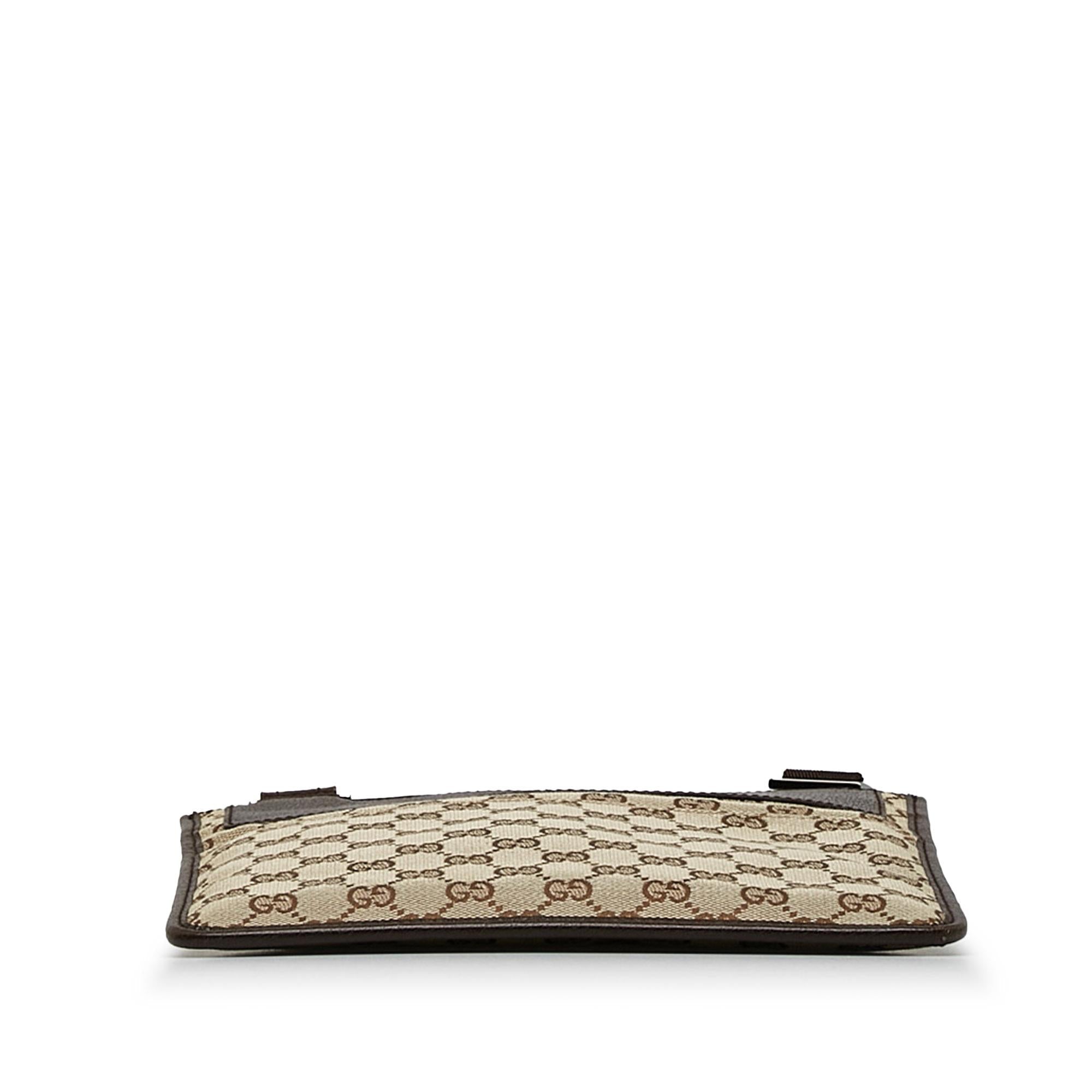 Gucci GG Canvas Flat Messenger (SHG-tmDaTa)