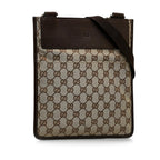 Gucci GG Canvas Flat Messenger (SHG-tmDaTa)