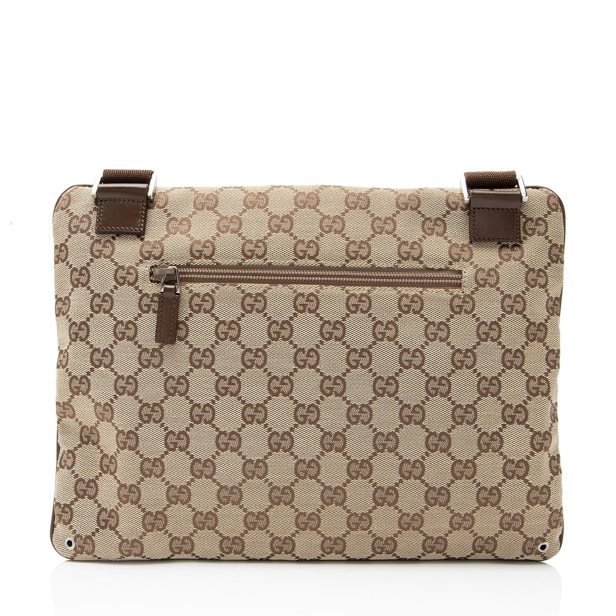 Gucci GG Canvas Flat Small Messenger