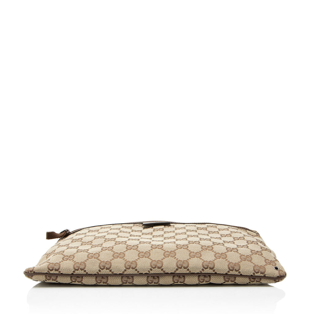 Gucci GG Canvas Flat Small Messenger