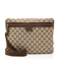 Gucci GG Canvas Flat Small Messenger