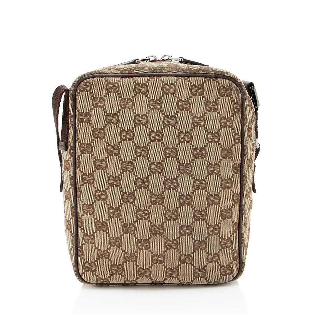 Gucci GG Canvas Flight Crossbody