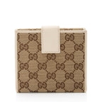 Gucci GG Canvas French Wallet (SHF-lnQont)