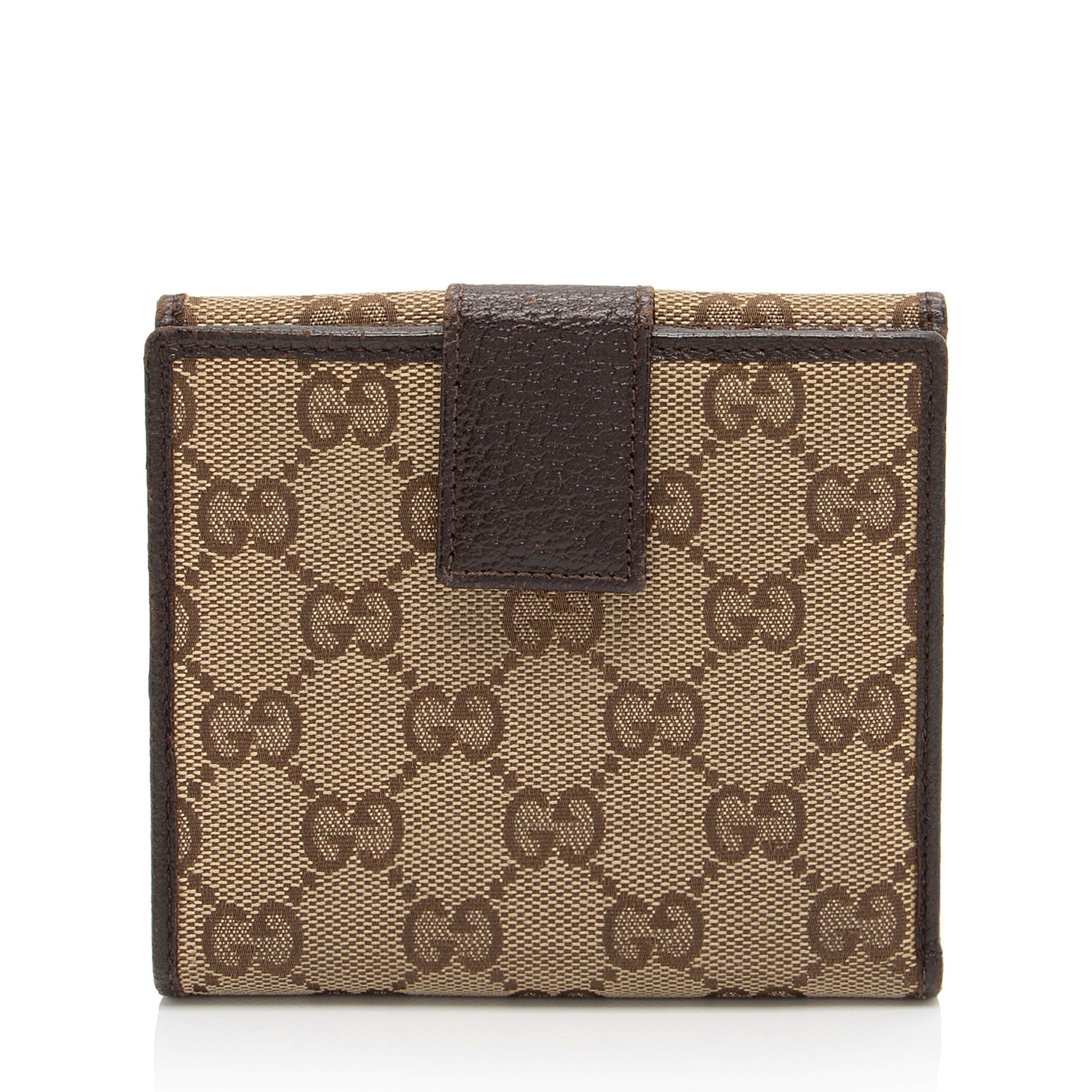 Gucci GG Canvas French Wallet (SHF-Acn7sT)