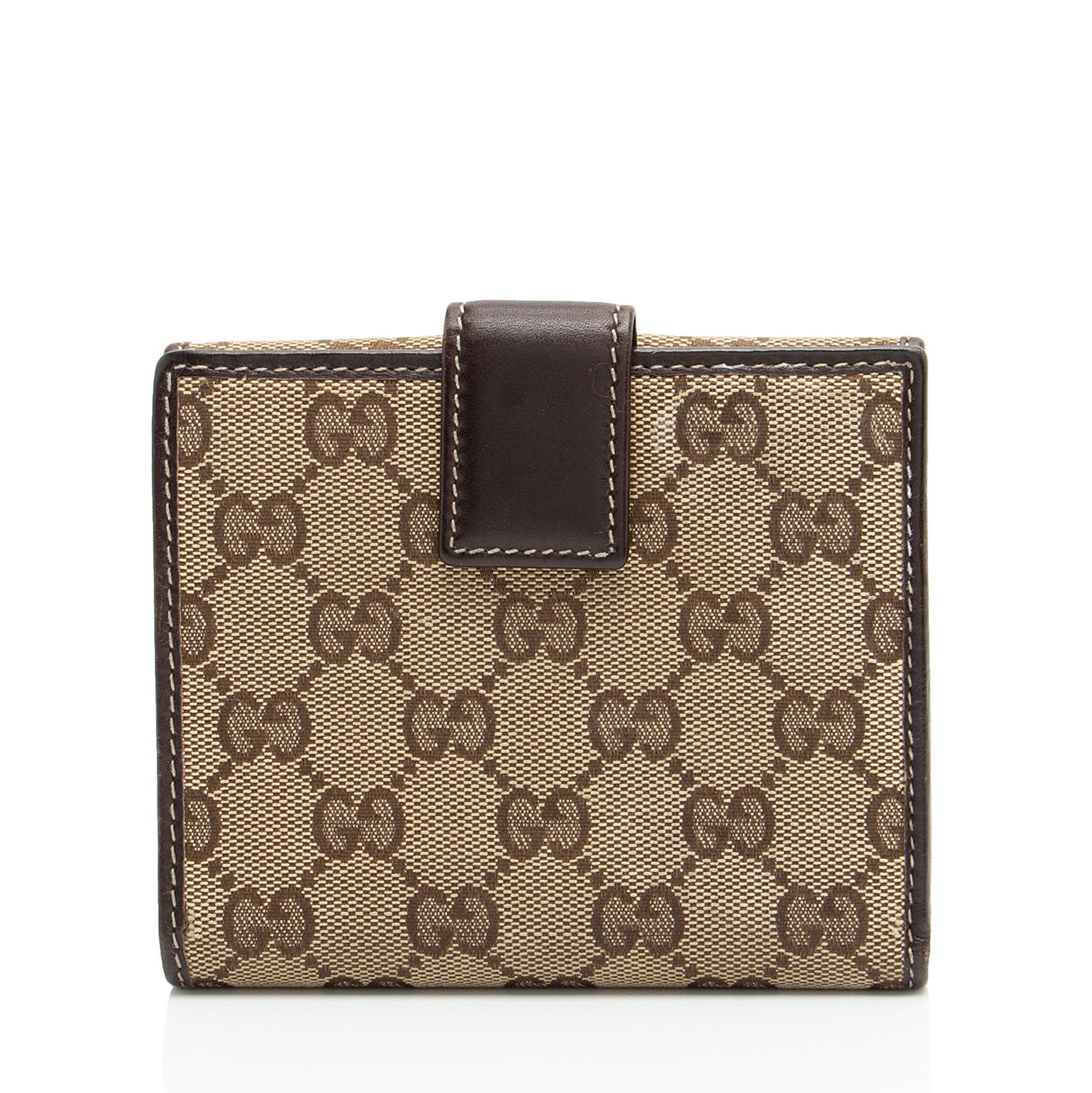 Gucci GG Canvas New Britt French Wallet