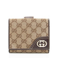 Gucci GG Canvas New Britt French Wallet