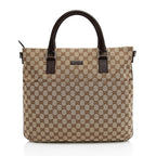 Gucci GG Canvas Front Pocket Convertible Large Tote (SHF-DbPq0d)