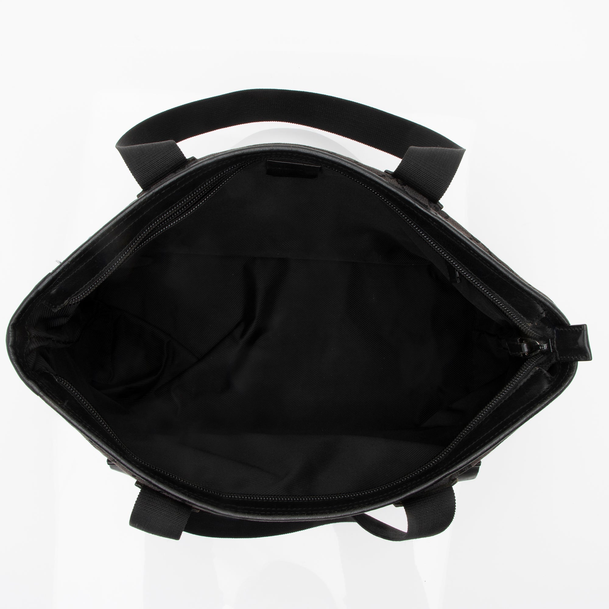 Gucci GG Canvas Front Pocket E/W Shopping Tote (SHF-23636)