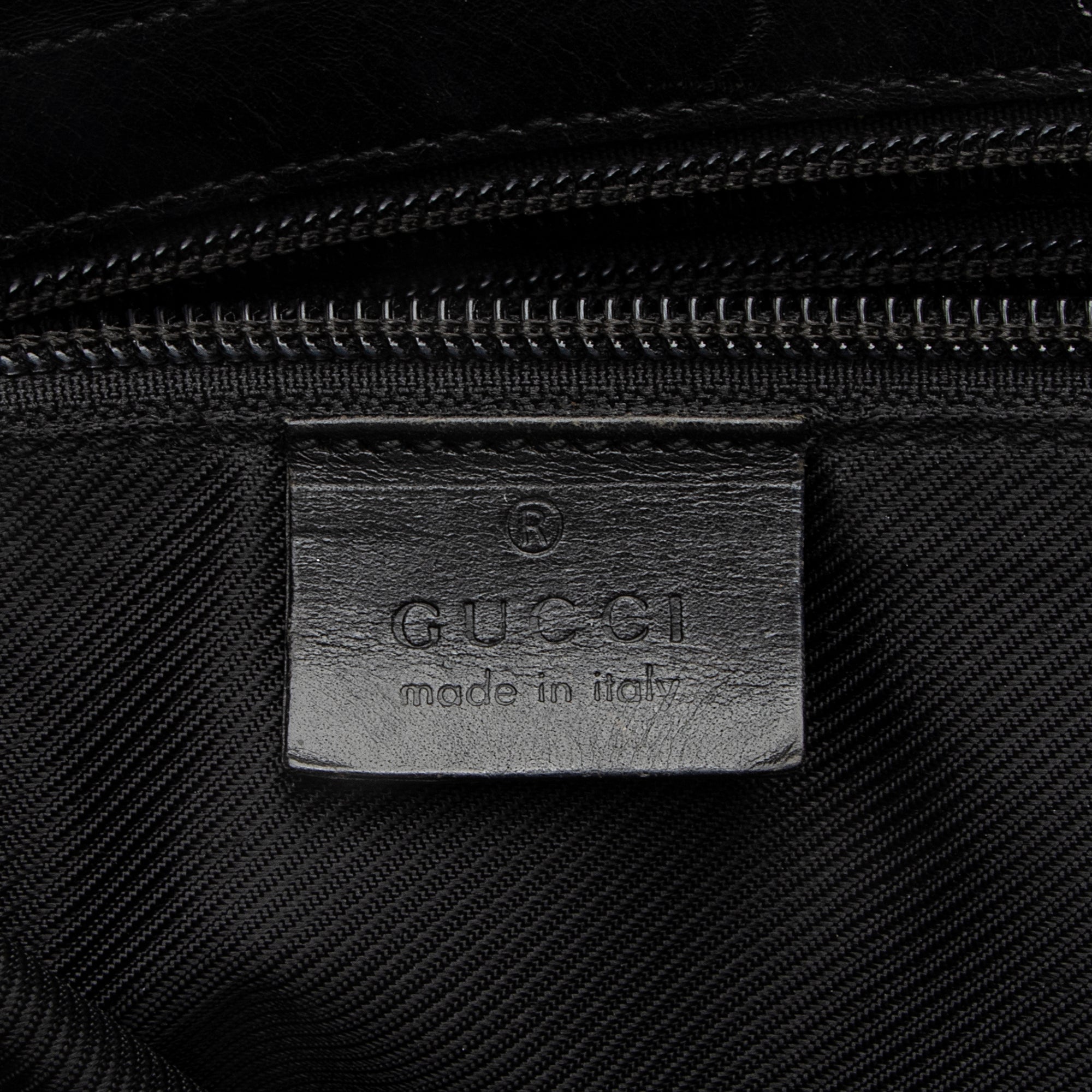 Gucci GG Canvas Front Pocket E/W Shopping Tote (SHF-23636)