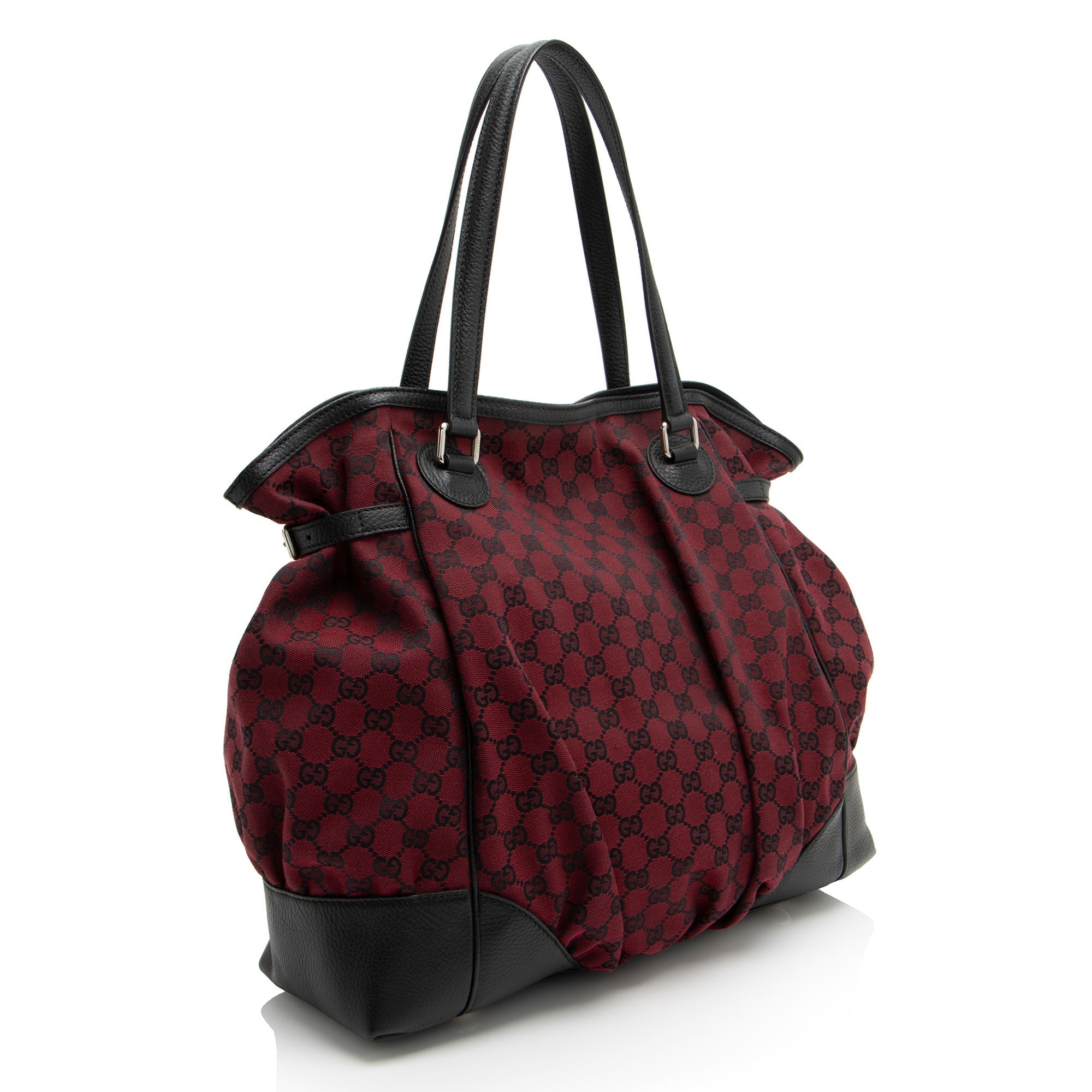 Gucci GG Canvas Full Moon Tote (SHF-J0EB6y)