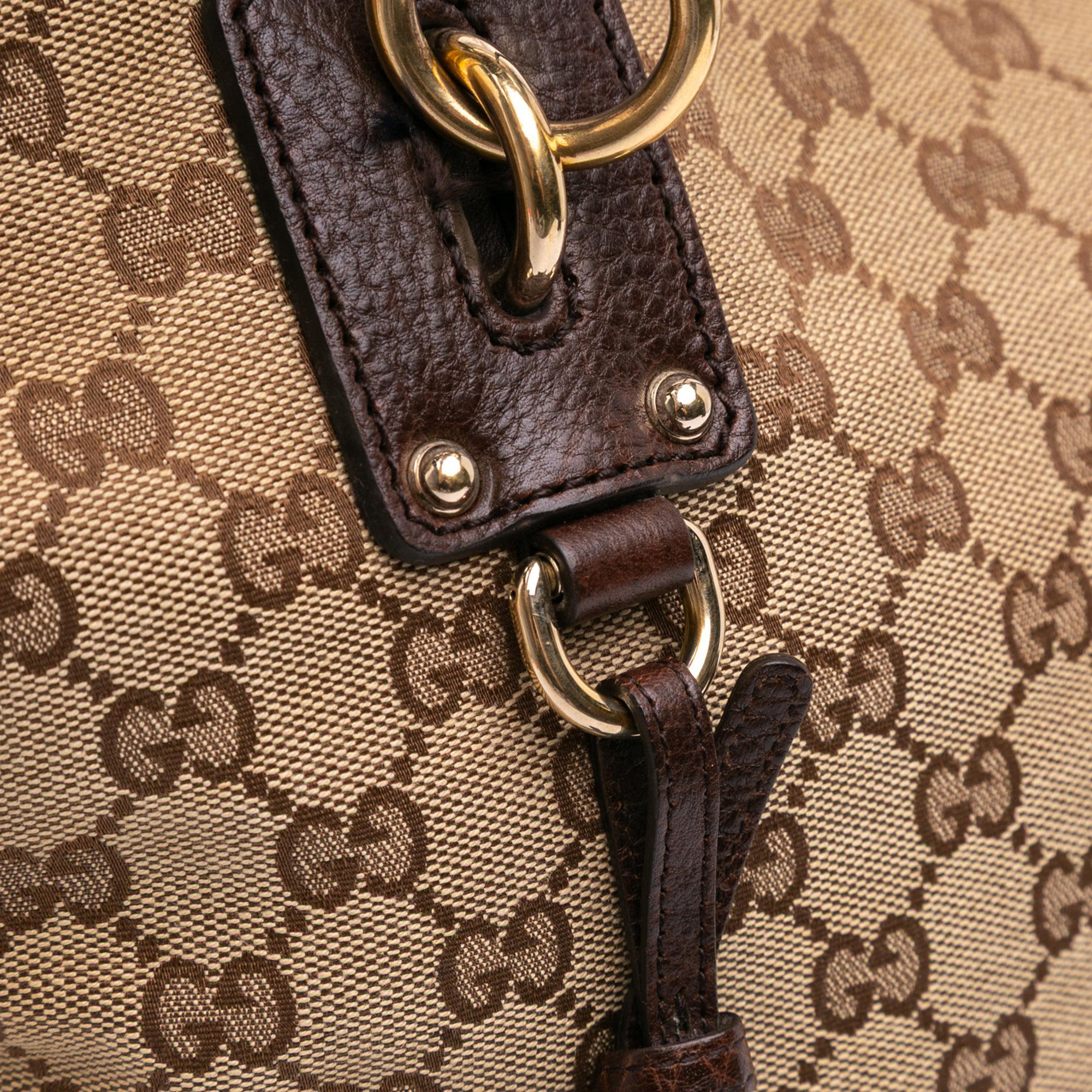 Gucci GG Canvas GG Charm Tote