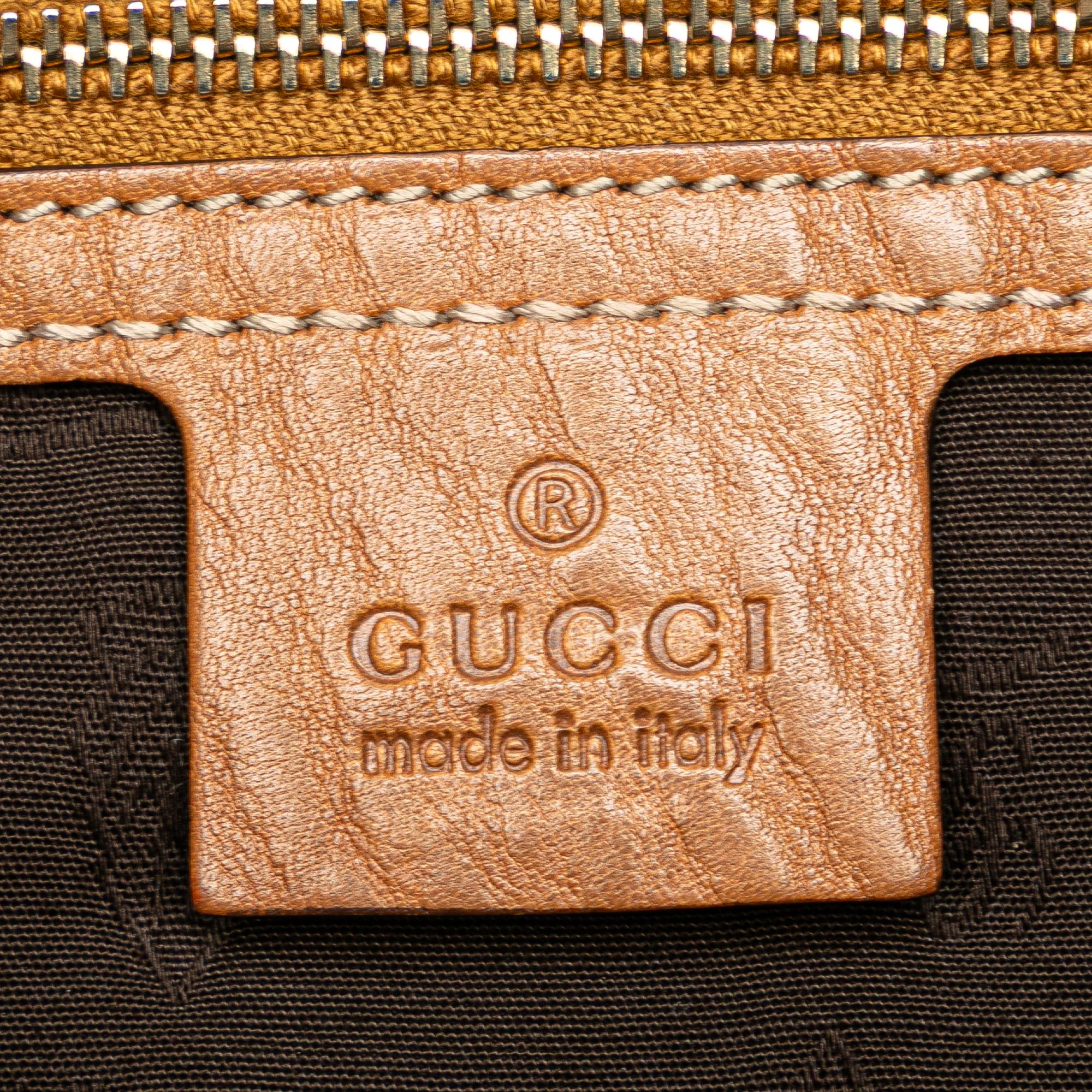 Gucci GG Canvas GG Charm Tote