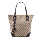 Gucci GG Canvas GG Charm Tote