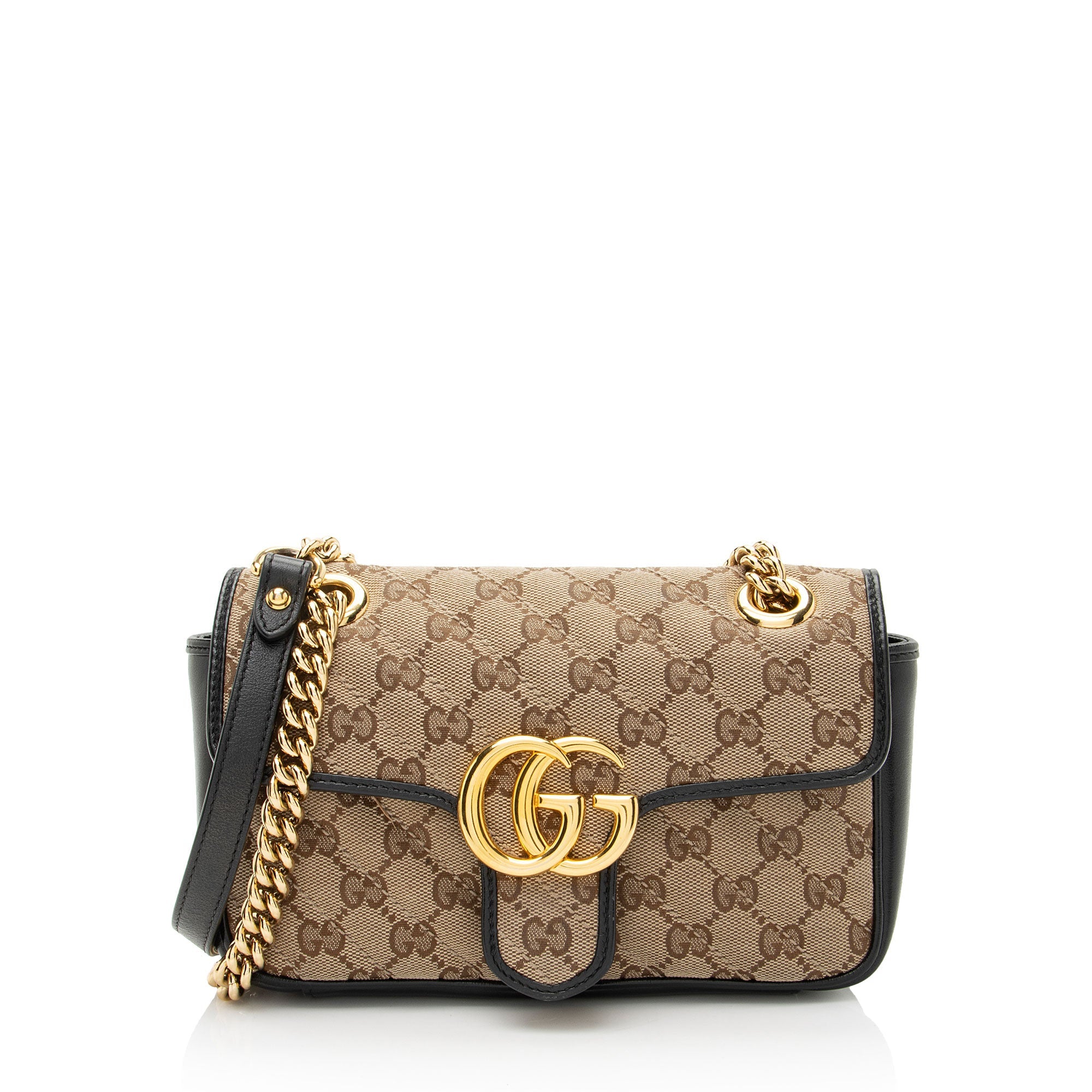 Gucci Matelasse GG Canvas GG Marmont Small Flap Bag