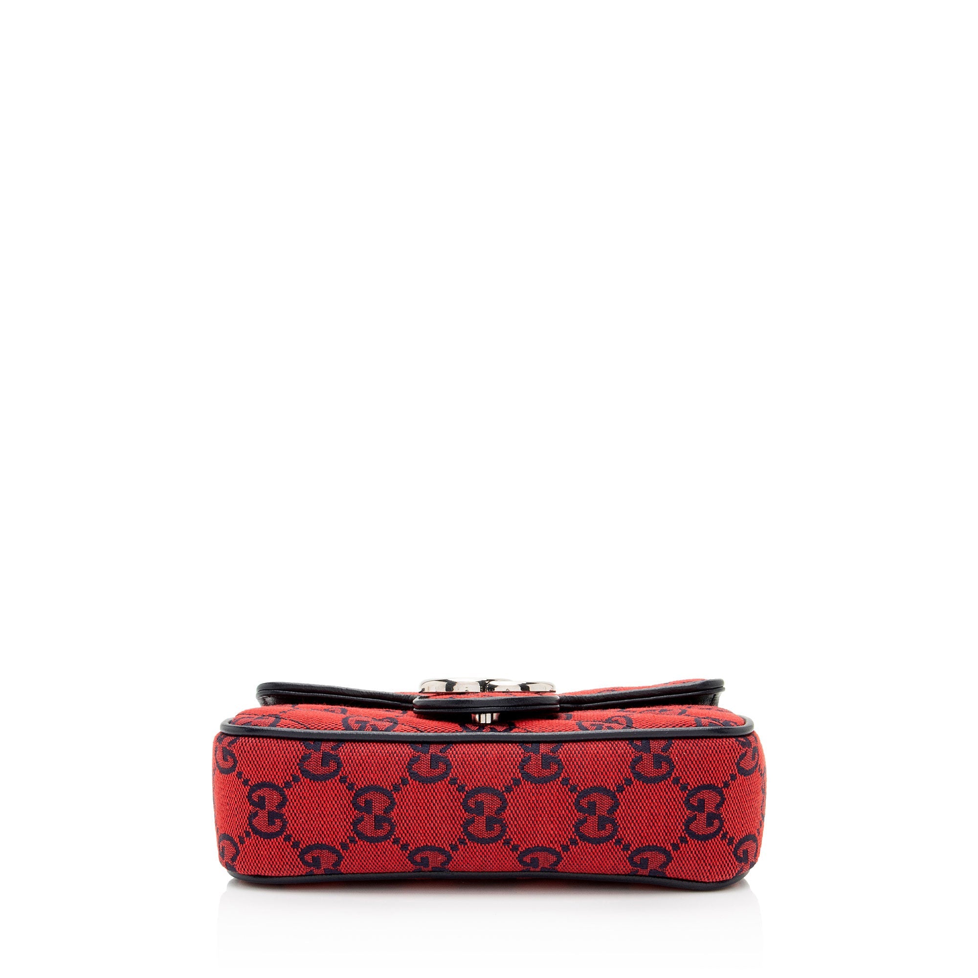 Gucci GG Canvas GG Marmont Mini Flap Bag