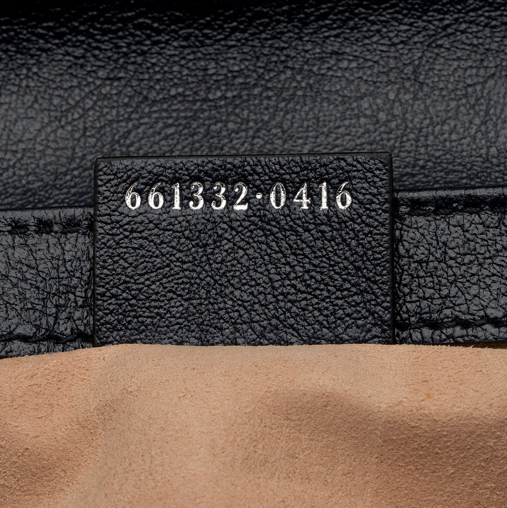 Gucci GG Canvas GG Marmont Mini Flap Bag