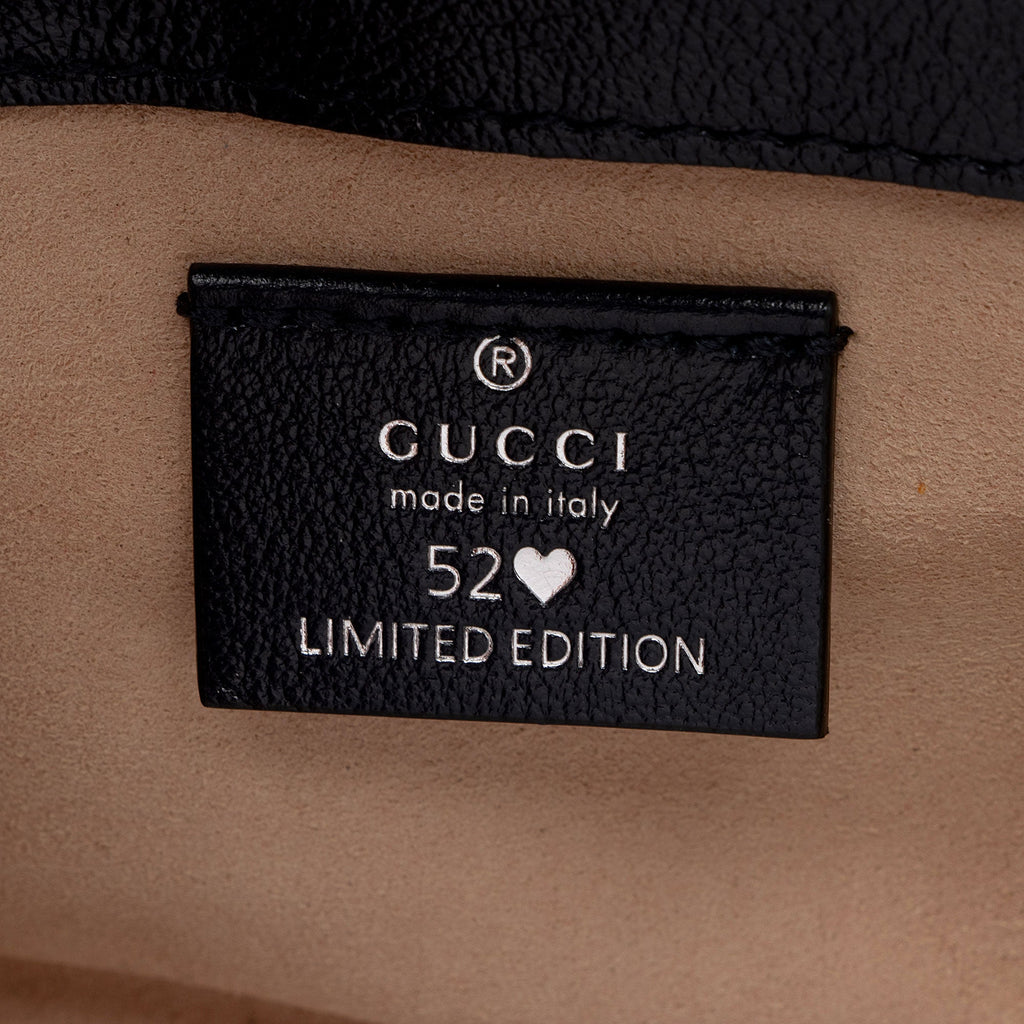 Gucci GG Canvas GG Marmont Mini Flap Bag