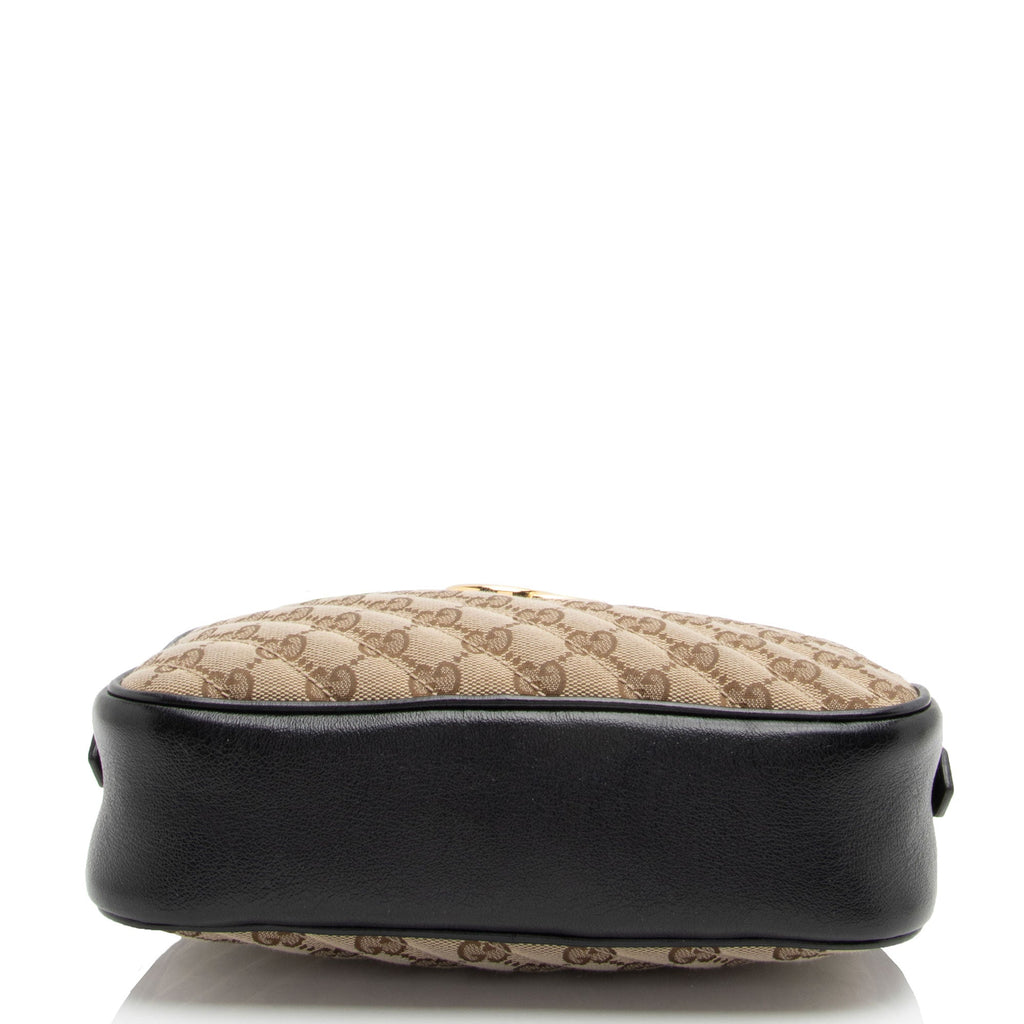 Gucci GG Canvas GG Marmont Small Shoulder Bag (SHF-09Q1ec)