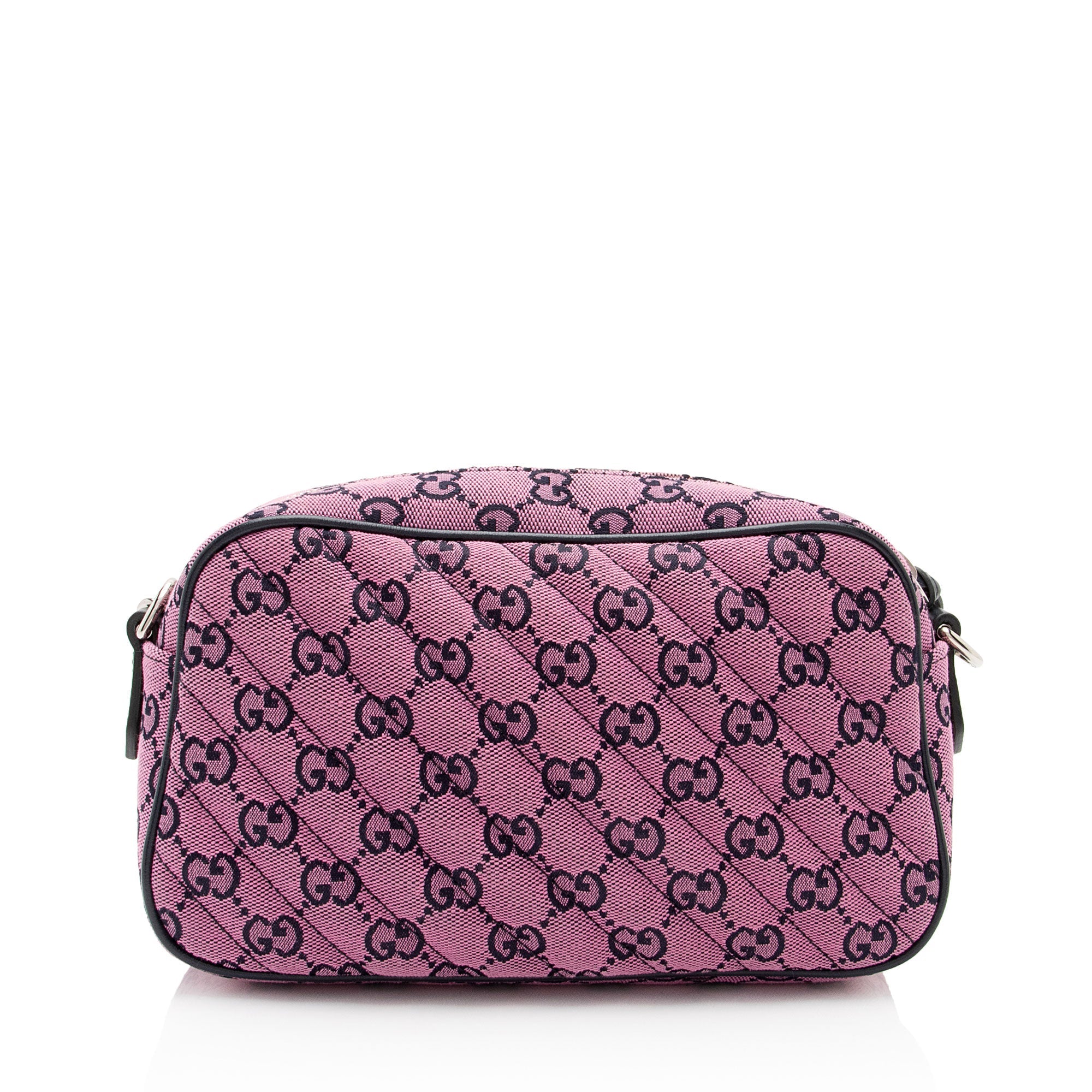 Gucci GG Canvas GG Marmont Small Shoulder Bag (SHF-IaQNI1)