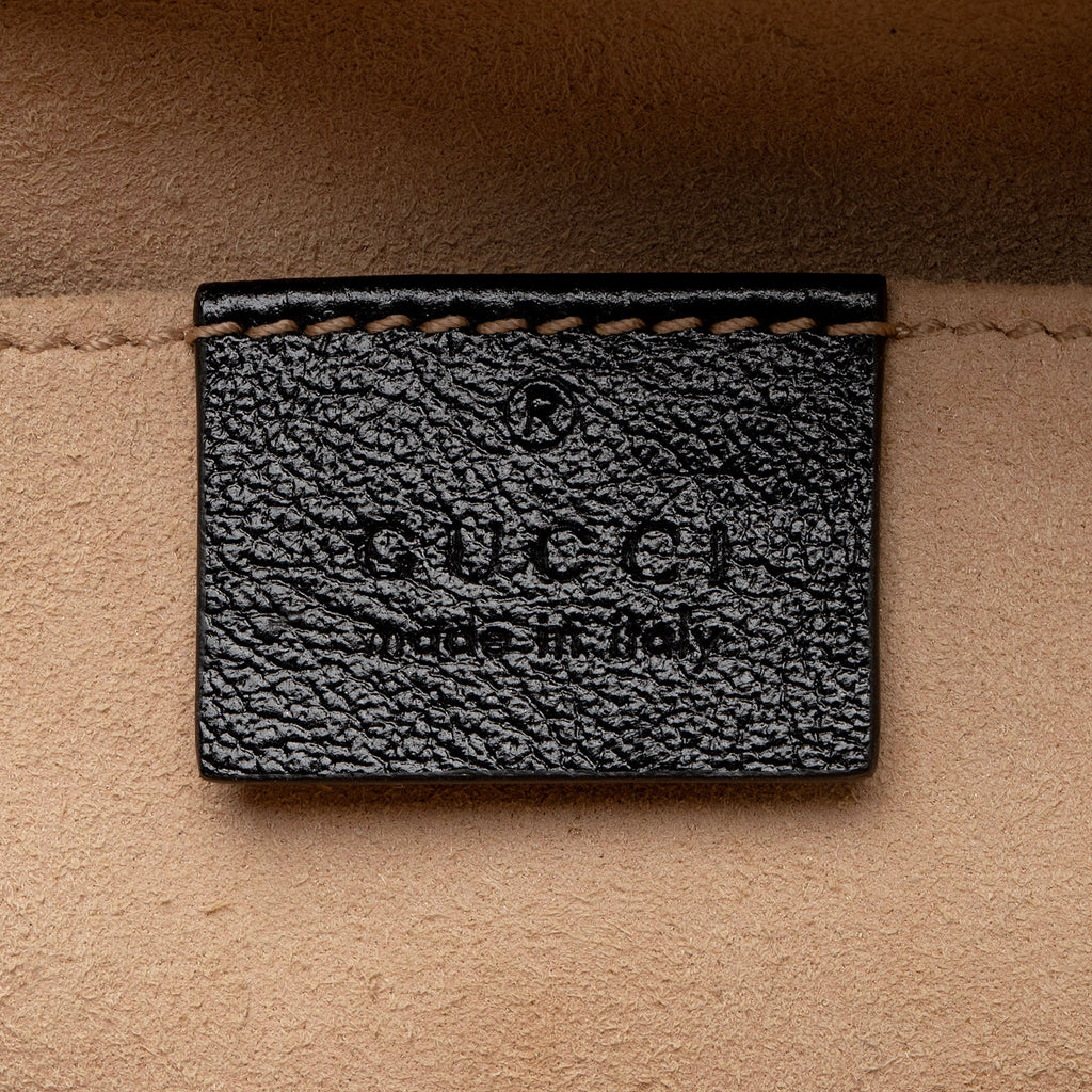 Gucci GG Canvas GG Marmont Small Shoulder Bag (SHF-6MAduD)