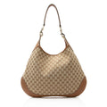 Gucci GG Canvas B Large Shoulder Bag