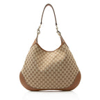 Gucci GG Canvas B Large Shoulder Bag