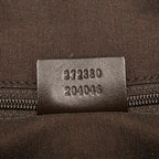 Gucci GG Canvas Half Moon Crossbody (SHG-37361)