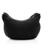 Gucci GG Canvas Half Moon Medium Messenger Bag (SHF-aTmqfv)