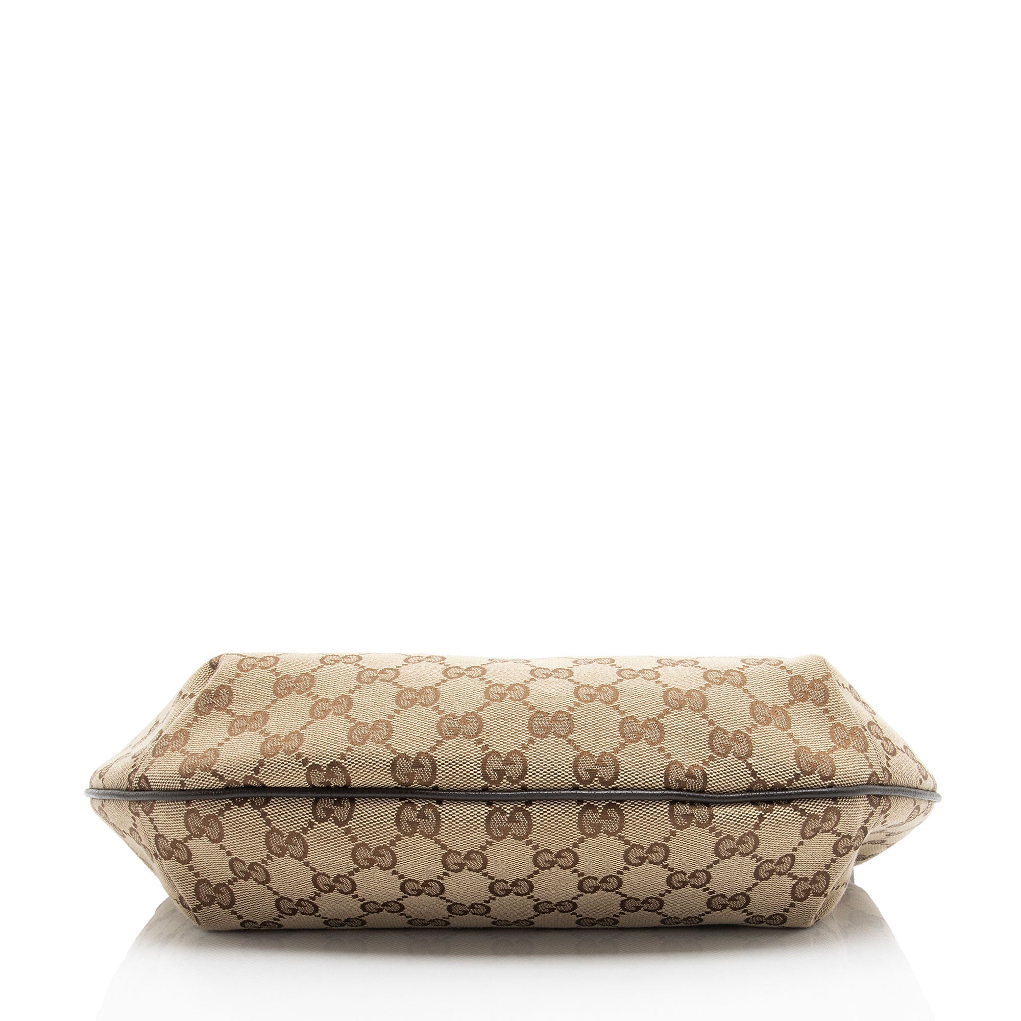 Gucci GG Canvas Half Moon Medium Messenger (SHF-wdpRGn)