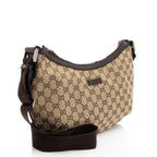 Gucci GG Canvas Half Moon Medium Messenger (SHF-wdpRGn)