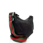 Gucci GG Canvas Half Moon Medium Messenger