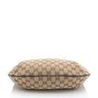 Gucci GG Canvas Half Moon Medium Messenger