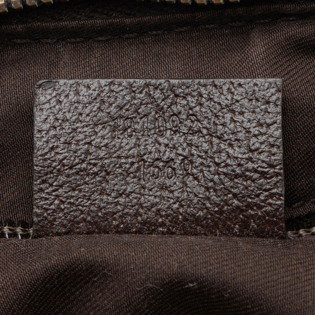 Gucci GG Canvas Half Moon Medium Messenger