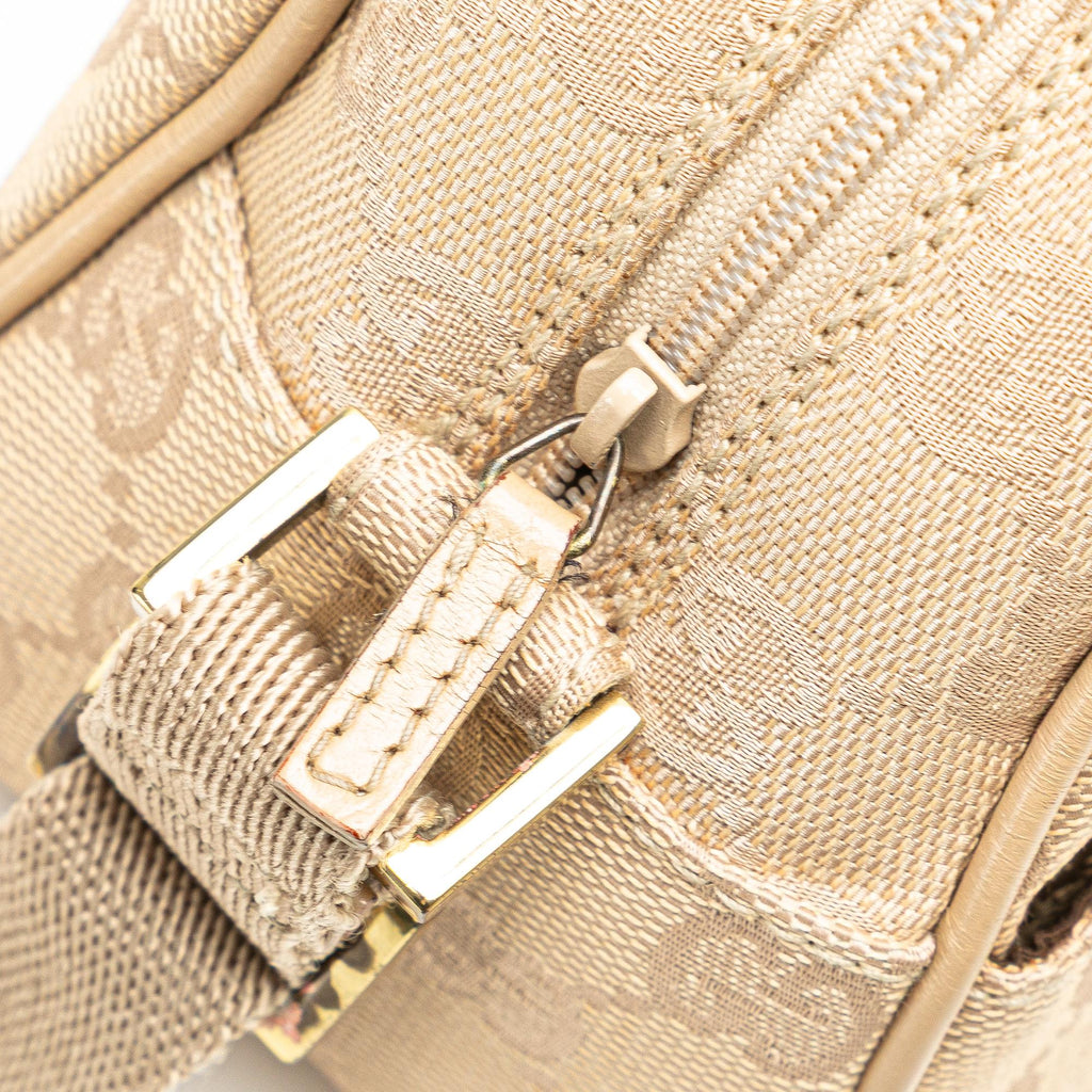 Gucci GG Canvas Half Moon Pochette