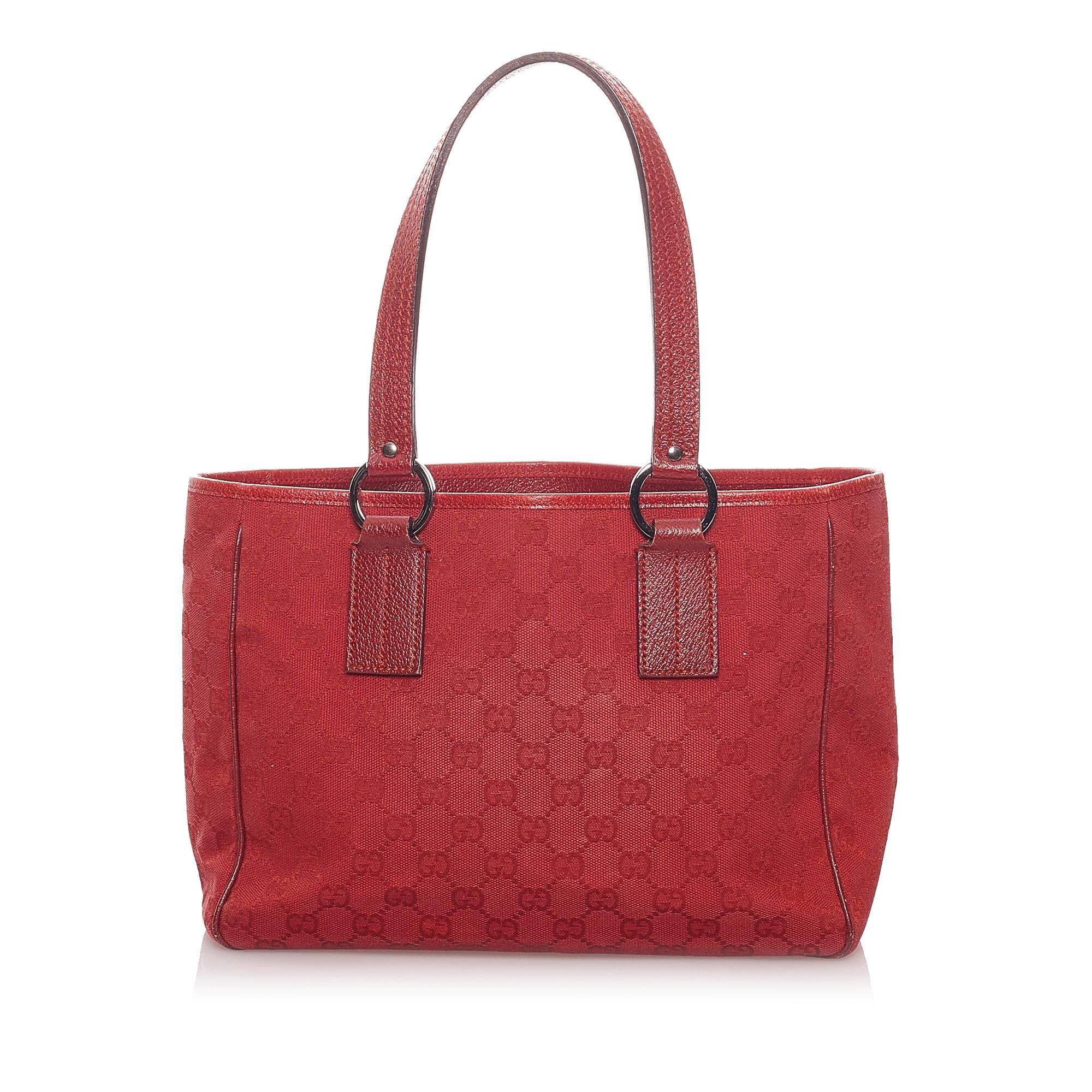 Gucci GG Canvas Handbag (SHG-29170)