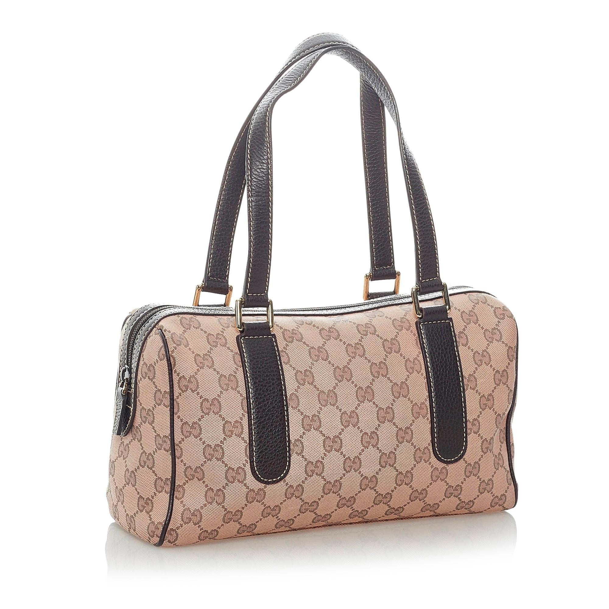 Gucci GG Canvas Handbag (SHG-32016)