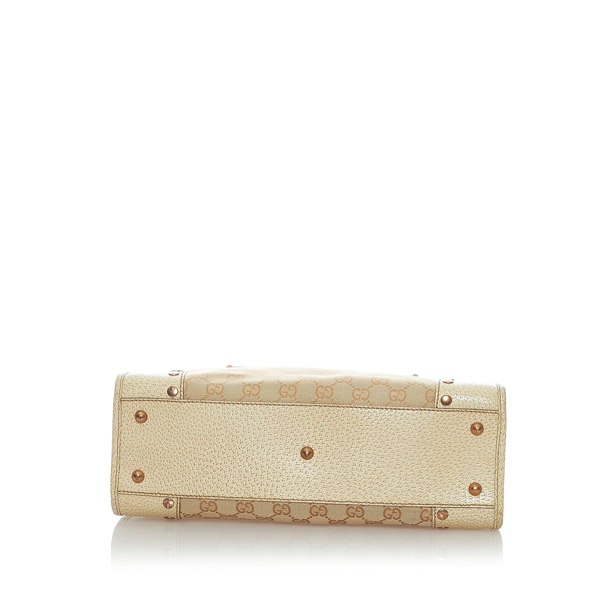 Gucci GG Canvas Handbag (SHG-32328)