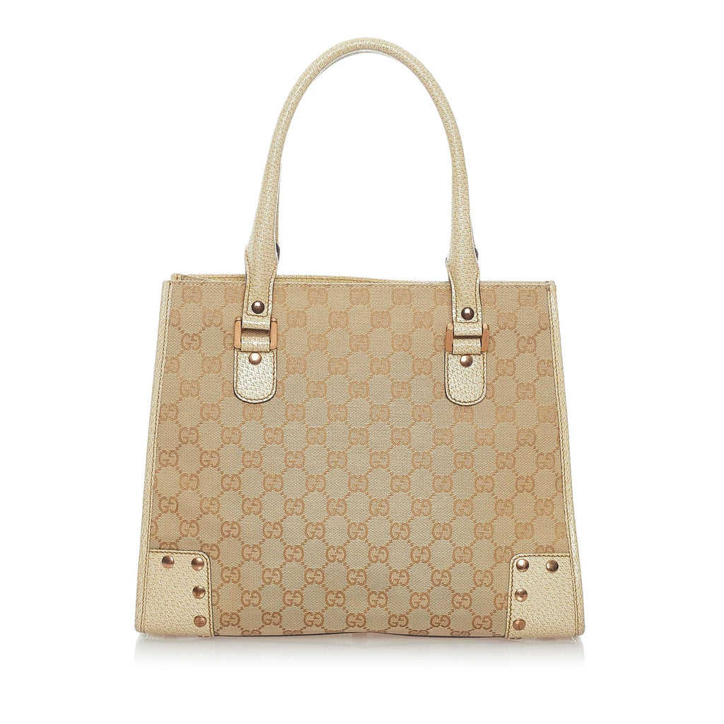 Gucci GG Canvas Handbag (SHG-32328)
