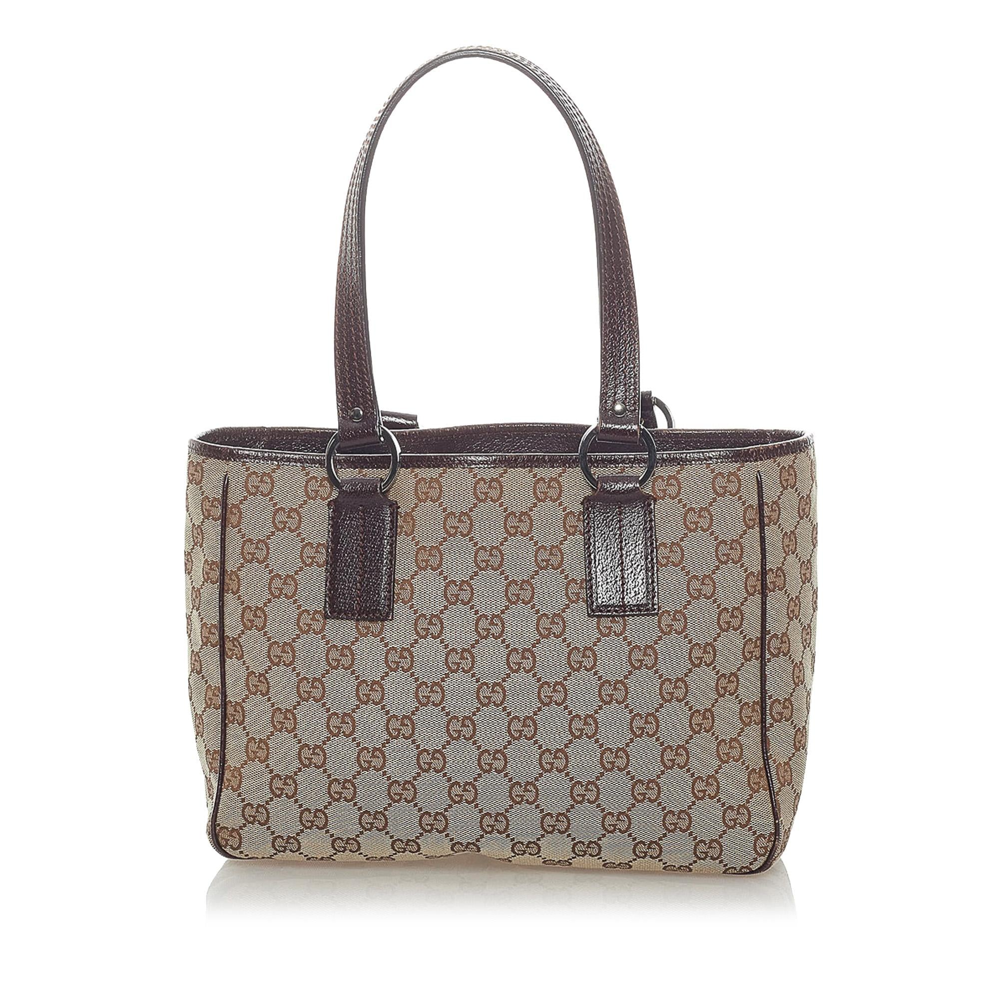 Gucci GG Canvas Handbag (SHG-32938)