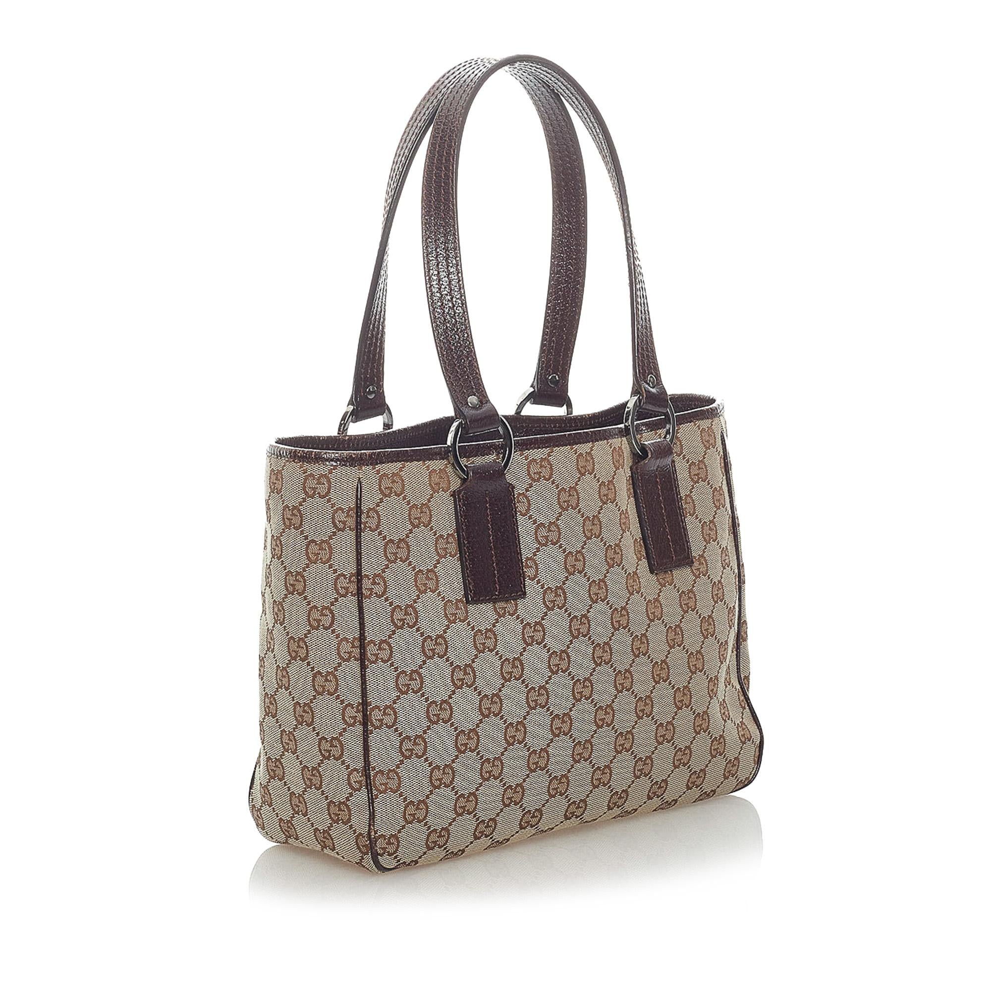 Gucci GG Canvas Handbag (SHG-32938)