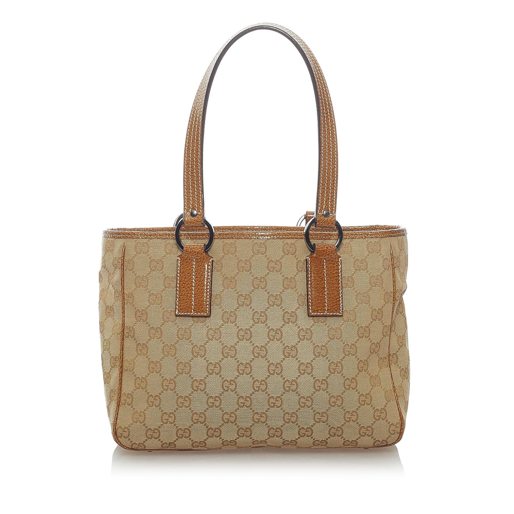 Gucci GG Canvas Handbag (SHG-33256)