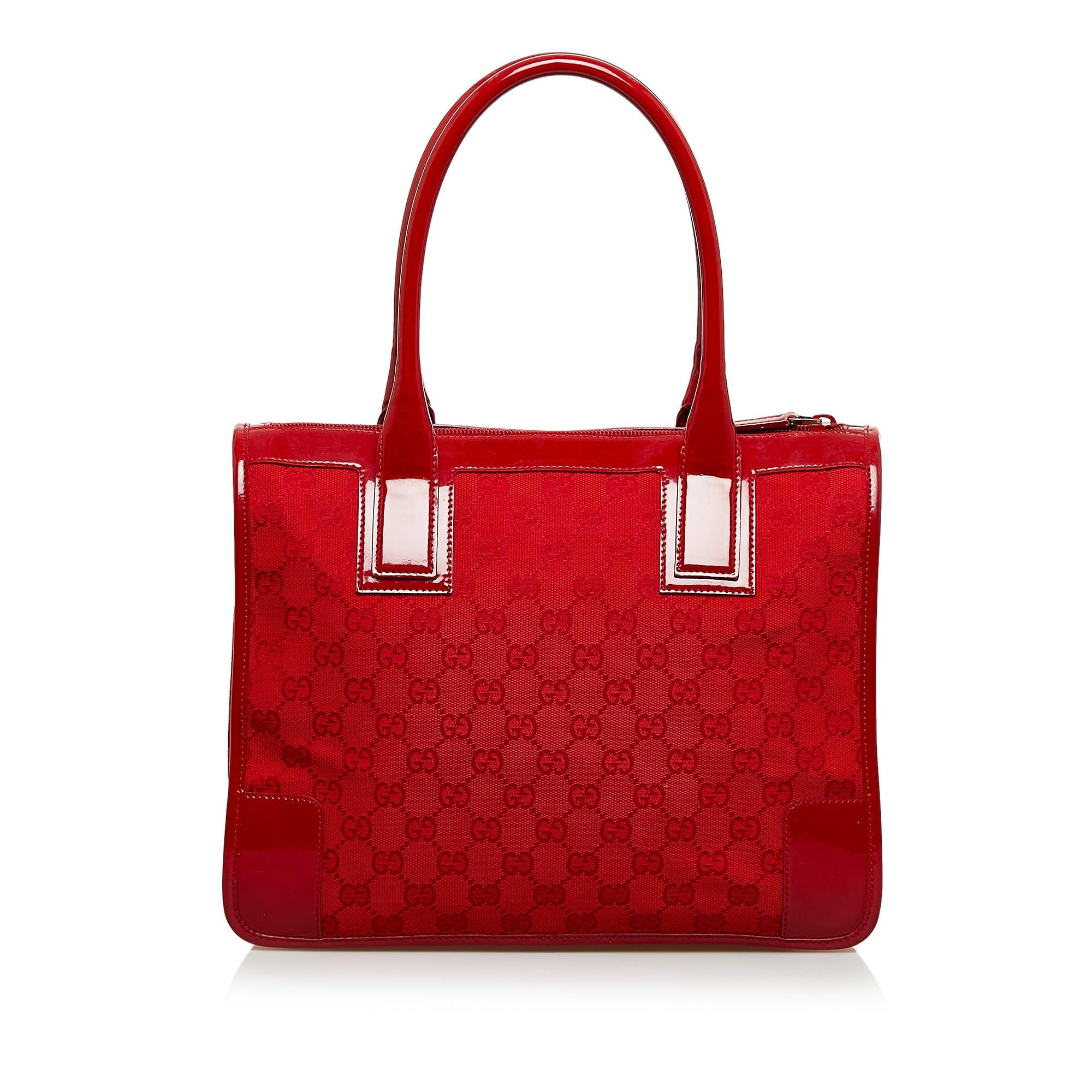 Gucci GG Canvas Handbag (SHG-QIxAhS)