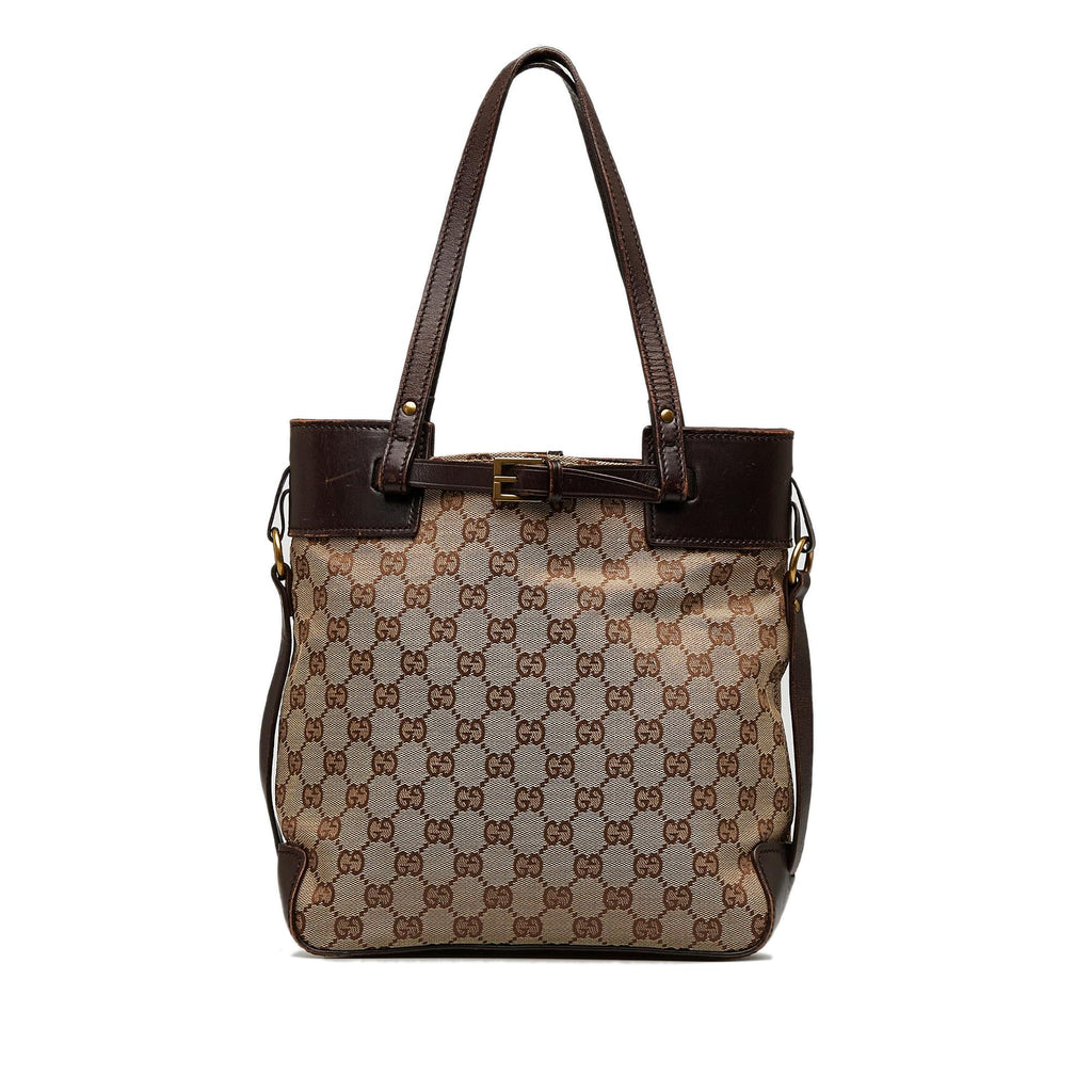 Gucci GG Canvas Handbag (SHG-X003AZ)