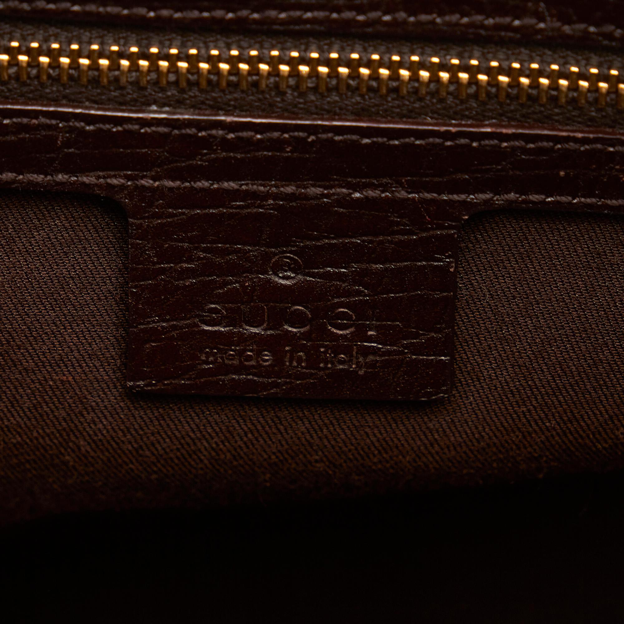 Gucci GG Canvas Hasler Handbag (SHG-7i2EZI)