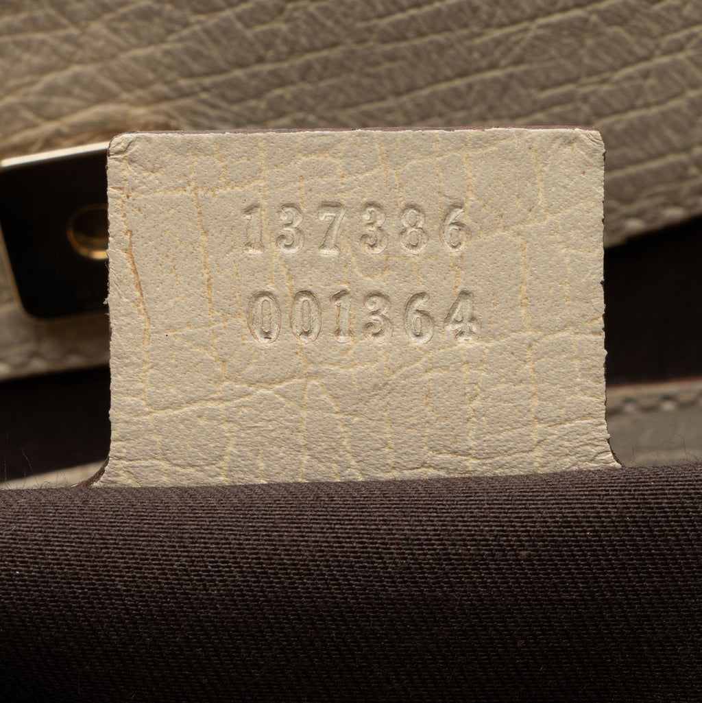 Gucci GG Canvas Hasler Large Shoulder Bag