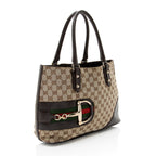 Gucci GG Canvas Hasler Medium Tote